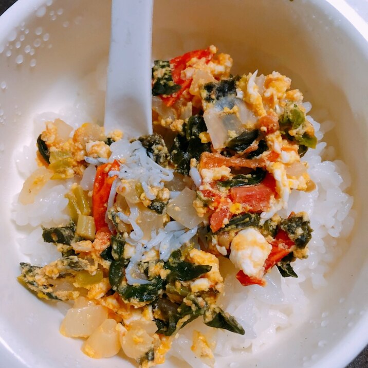 簡単 離乳食後期の朝食 野菜たっぷり卵丼 レシピ 作り方 By Rittanmama 楽天レシピ 簡単 離乳食後期の朝食 野菜たっぷり卵丼 レシピ 作り方 By Rittanmama 楽天レシピ